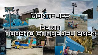 MONTAJES FERIA AGOSTO CARDEDEU 2024  XTREMEFAIRS [upl. by Yehsa716]