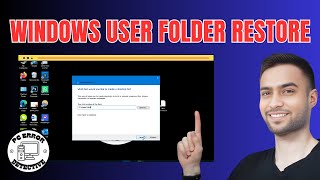 How to Restore User Folder on Windows 10 Desktop [upl. by Eartha]