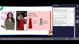 Rent the Runway CEO Keynote with Live AI Captions by Wordly [upl. by Macey]