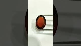 Hessonite Gemstone 💎 gomed certified bestquality astrology vaibhavjewellers shorts [upl. by Sivrad225]