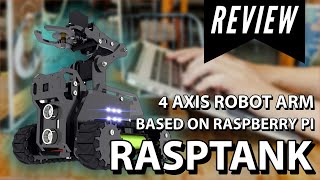 Adeept RaspTank Review  Smart Robot Kit for Raspberry Pi [upl. by Lammaj653]