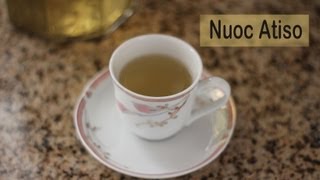 Nuoc Atiso Artichoke Tea Drink [upl. by Olumor]