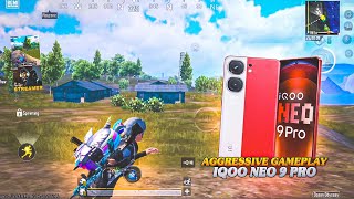 IQOO NEO 9 PRO  AGGRESSIVE GAMEPLAY 💥 IQOO NEO 9 PRO 90FPSBEST GAMING DEVICE BGMI GAMEPLAY [upl. by Berkeley]