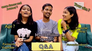 10 Million Special QnA  Aman Dancer Real [upl. by Arand]