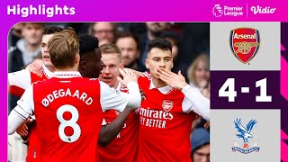 Highlights  Arsenal vs Crystal Palace  Premier League 2223 [upl. by Nilreb870]