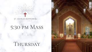 530pm Mass Thursday 11212024 [upl. by Nnylyoj]