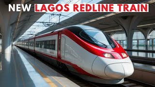 NEW LAGOS REDLINE TRAIN  Massive Redline Metro Station in Lagos [upl. by Geehan]