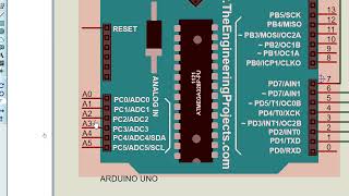 Basic 7 segment  Proteus  Arduino Simulation [upl. by Linell224]