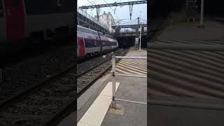 Tgv en gare de Montpellier [upl. by Ardnayek516]