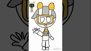 Humanized FunBot SpeedPaint [upl. by Hurwitz]