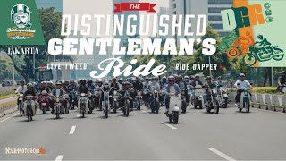 GENTLEMANS RIDE DGR 2024 JAKARTA INDONESIA 1000 MOTOR CUSTOM amp VINTAGE X NAIKMOTOR amp JEJAK RODA [upl. by Christa]