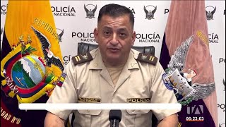 La Policía Nacional capturó a dos hombres acusados de extorsión en Esmeraldas [upl. by Ynaffat]