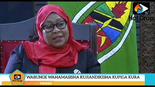 WABUNGE WAHAMASISHA KUJIANDIKISHA KUPIGA KURA [upl. by Asserak]