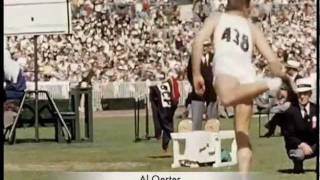 Al Oerter  4 time Olympic Gold Medalist in the Discus [upl. by Clemens62]