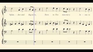 Name of All Majesty  Church Song Gospel Hymn  MIDI Church Songs [upl. by Simaj]