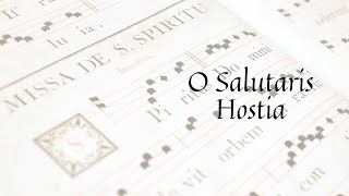 🎵 O SALUTARIS HOSTIA [upl. by Otsugua]