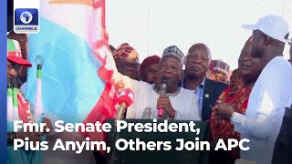 Ebonyi APC Rally Fmr Senate President Pius Anyim Others Join Party [upl. by Tarrant]