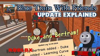 Update explainedBlue Train With Friends old April 122024 [upl. by Ylim366]