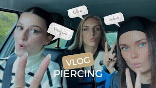 VLOG PIERCING  ON FAIT UN INDUS UN HELIX ET UN TRAGUS [upl. by Ariane847]