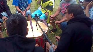 WhiteFish Jrs New Round dance Tune Kahk 2013 [upl. by Noiek]