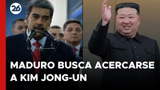 VENEZUELA  Nicolás Maduro busca acercarse a Kim Jongun [upl. by Dammahum]