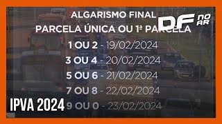 Confira o calendário completo de vencimento do IPVA 2024 [upl. by Xuaeb15]