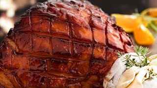 Maple Glazed Ham  BEST Ham Glaze ever [upl. by Brunell]