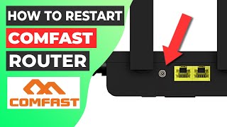 🔄 How to Reboot Your Router  COMFAST [upl. by Monty223]