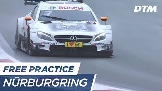 Top 3 amp Results Free Practice 2  DTM Nürburgring 2017 [upl. by Annovoj]