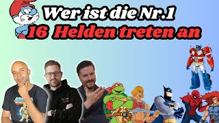 Retro Cartoon Battle  Wer ist der stärkste mit Sean David Daniel Schröckert amp Robert Becker [upl. by Aserehc]