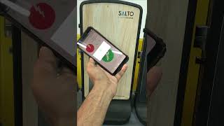 Working of Salto Justin Mobile Access Control [upl. by Esilahs]