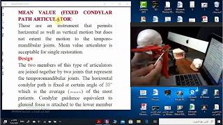 Mean value articulator [upl. by Aitsirk]