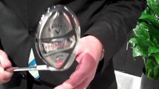 Callaway Diablo Edge Tour Hybrid Review from the PGA Show [upl. by Ynatil401]