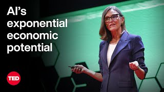 Why AI Will Spark Exponential Economic Growth  Cathie Wood  TED [upl. by Ardnaiek791]