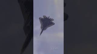 Amazing Russian SU57 Fighter Jet Pilot Shows Terrifying Maneuver in History shorts [upl. by Alimrahs]