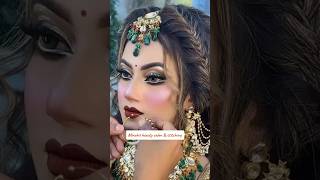 today s bridal makeup tutorial  latest bridal makeup tutorial 2024  asoka makeup trends  shorts [upl. by Kappel945]