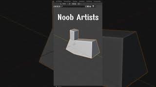 Noob vs Pro Artist in Blender The first rule of blender is [upl. by Nahshon]