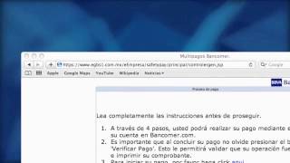 Cómo pagar con SafetyPay usando tu banca en línea Bancomer o directamente en sucursal [upl. by Pettit466]