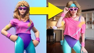 Fortnite Skin in REAL LIFE [upl. by Kapeed]