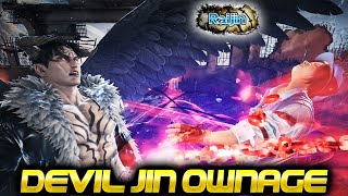 TMM Transforms Into Devil Jin During Devil Jin Ranked [upl. by Einallem]