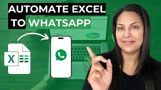 Send WhatsApp Messages from Excel Tutorial [upl. by Nynahs961]