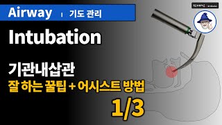 A21 기도관리 5 기관내삽관 잘하는꿀팁어시스트 13  Airway management Intubation [upl. by Aihsoem]