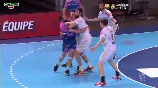 Cesson Rennes VS Chambéry Handball LNH D1 2015 2016 20e journée [upl. by Yonah]