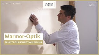 Verleihe deinem Raum zeitlose Eleganz mit Mamoroptik  Trendstruktur MamorOptik [upl. by Haek]