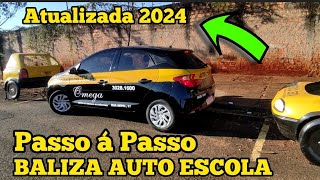 BALIZA DE 2 PONTOS NA VISÃO DO MOTORISTA  DETRAN PARANÁ ATUALIZADA 2024 BALIZA CNH DETRAN [upl. by Salvay]