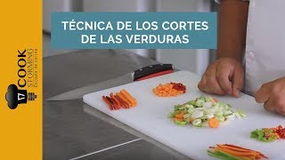 Los cortes de las verduras tipos y usos [upl. by Rovert]