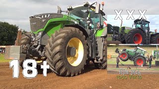 18t Freie Klasse ist der XERION auch 2018 vor Fendt 1050 Vario Klein Vollstedt Trecker Treck BATTLE [upl. by Lorak]