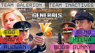 600 3v3 Defcon  Team Balerion vs Team Inactives [upl. by Nahgeem]