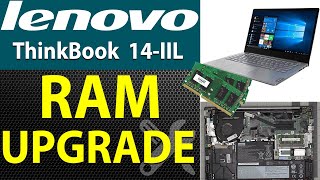 How to Upgrade RAM on Lenovo ThinkBook 14 IIL Model 20SL Laptop [upl. by Rape]