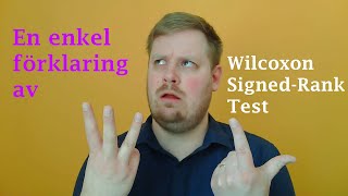 Wilcoxon SignedRank test steg för steg [upl. by Shakti]